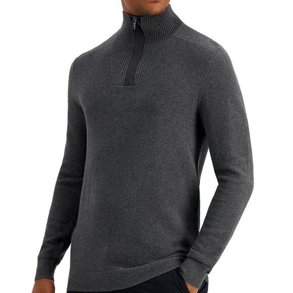Alfani Men's Quarter-Zip Sweater - Picture 1 of 5